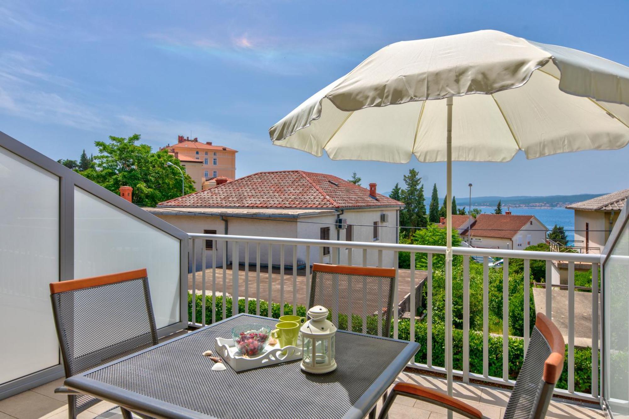 Apartments Jasna Crikvenica Rom bilde
